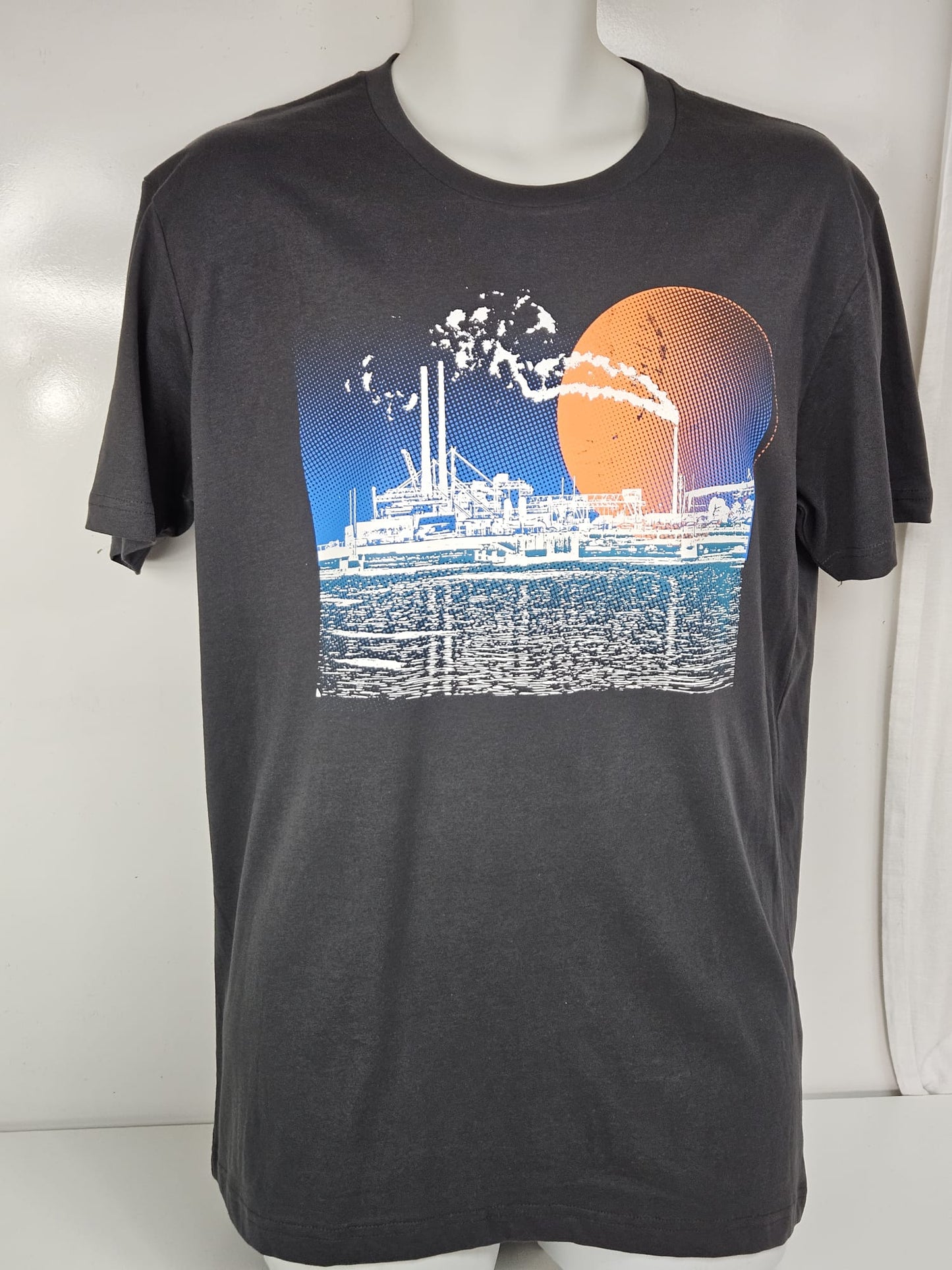 Dublin Bay white mens t shirt