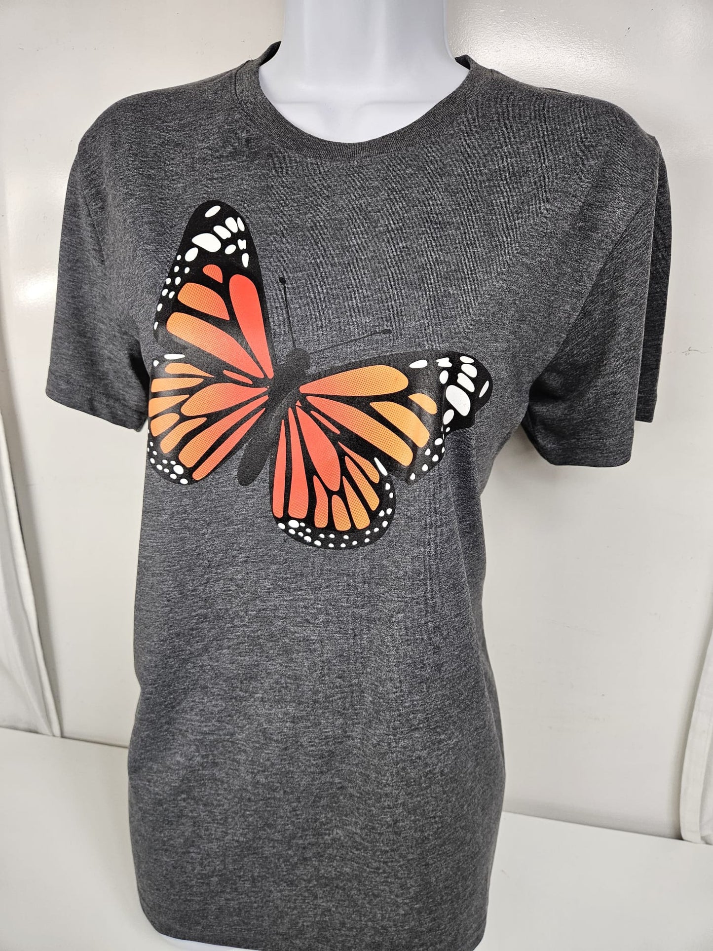 Red Butterfly ladies t shirt