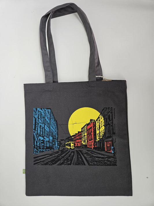 Dublin City Luas Organic tote bag