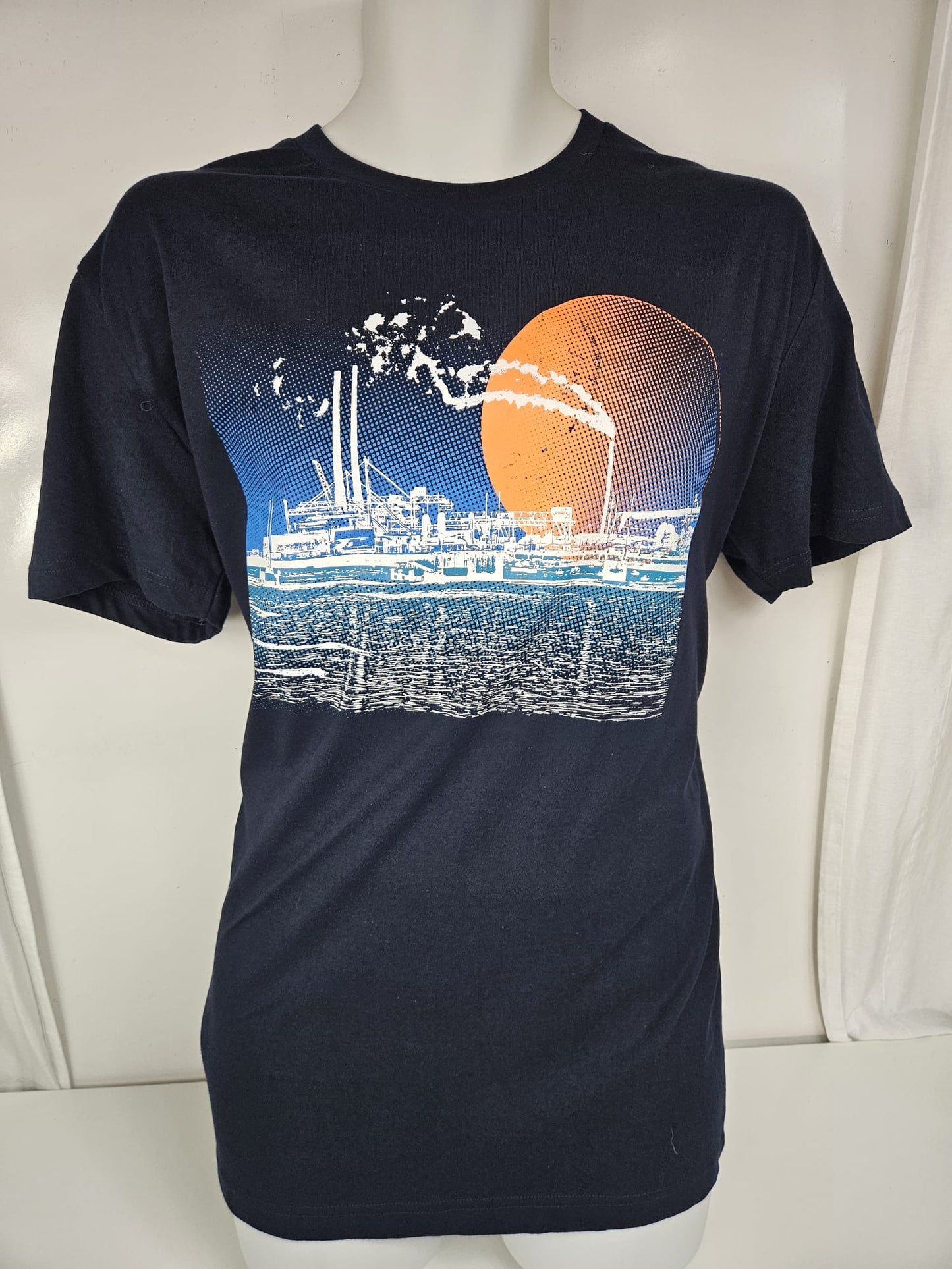 Dublin Bay white mens t shirt