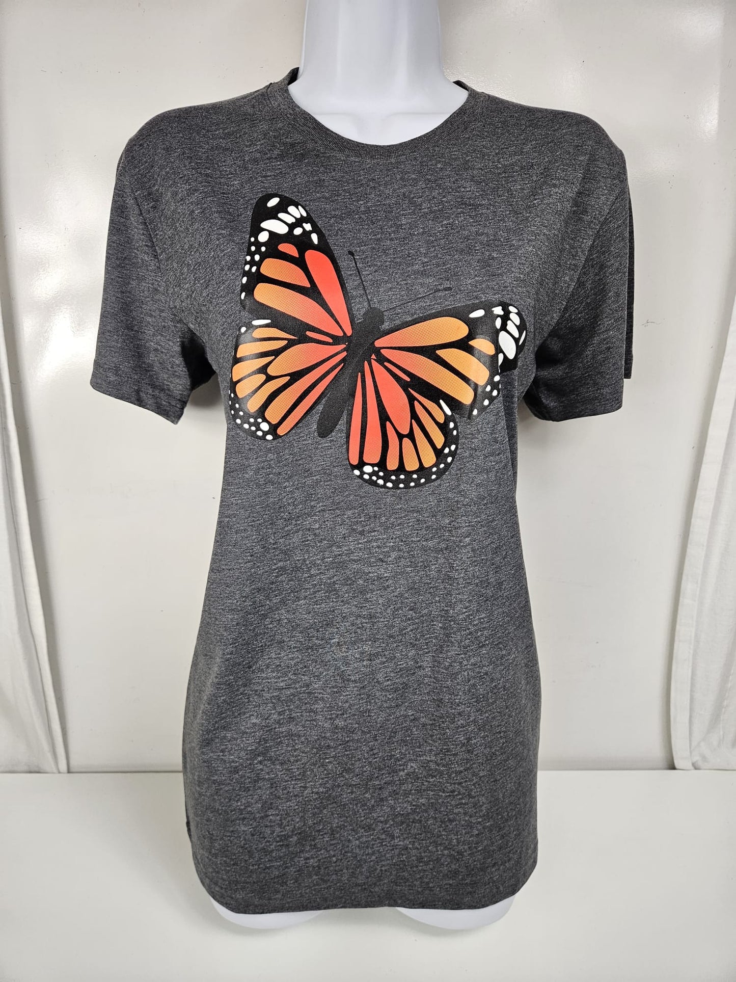 Red Butterfly ladies t shirt