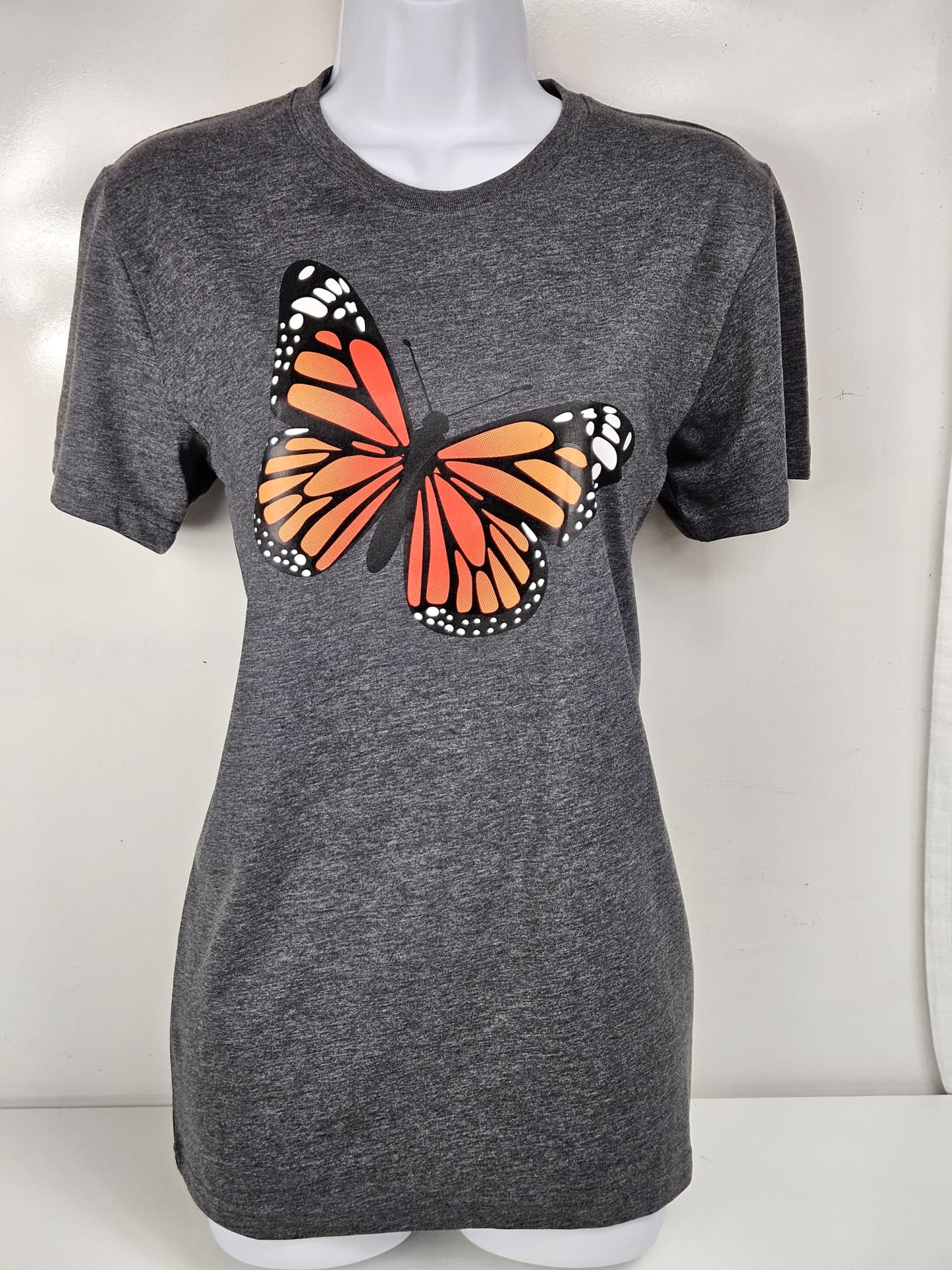 Red Butterfly ladies t shirt